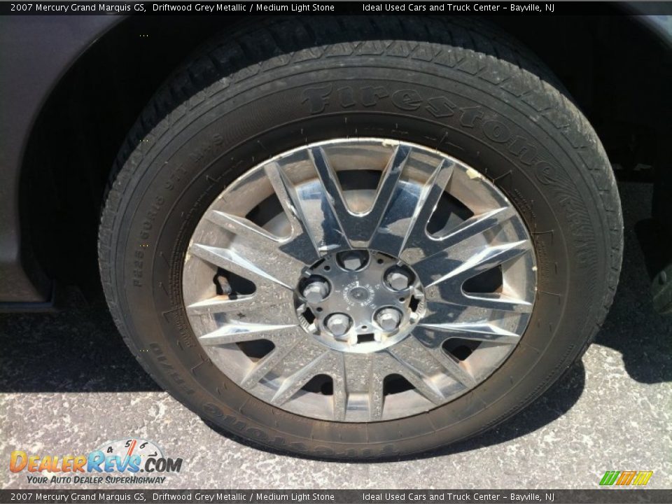 2007 Mercury Grand Marquis GS Driftwood Grey Metallic / Medium Light Stone Photo #4