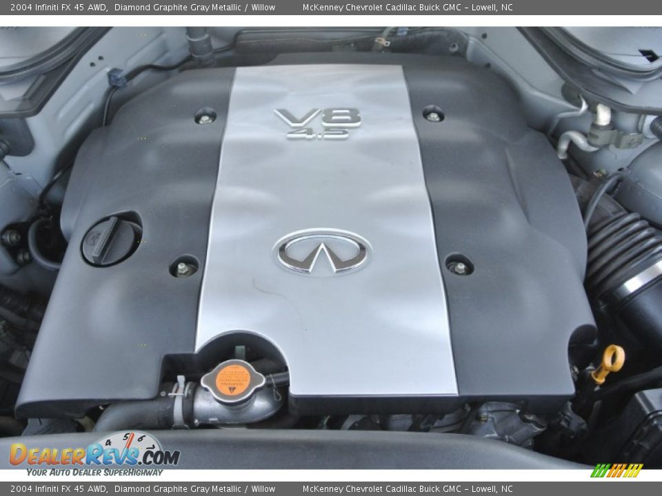 2004 Infiniti FX 45 AWD 4.5 Liter DOHC 32-Valve V8 Engine Photo #23