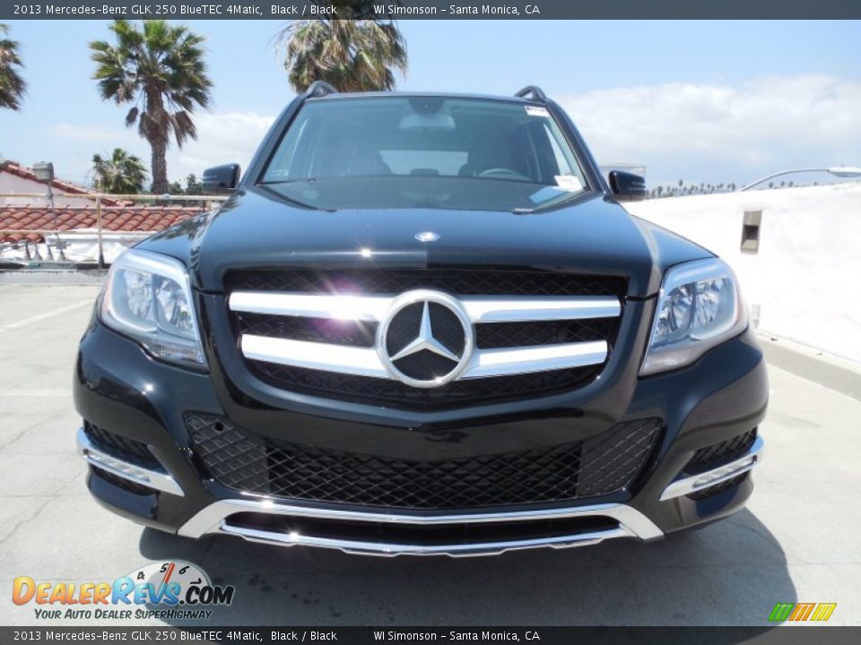 2013 Mercedes-Benz GLK 250 BlueTEC 4Matic Black / Black Photo #2