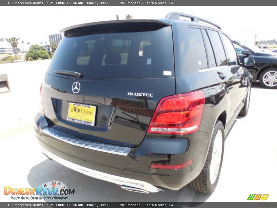 2013 Mercedes-Benz GLK 250 BlueTEC 4Matic Black / Black Photo #4