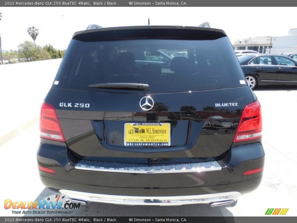 2013 Mercedes-Benz GLK 250 BlueTEC 4Matic Black / Black Photo #5