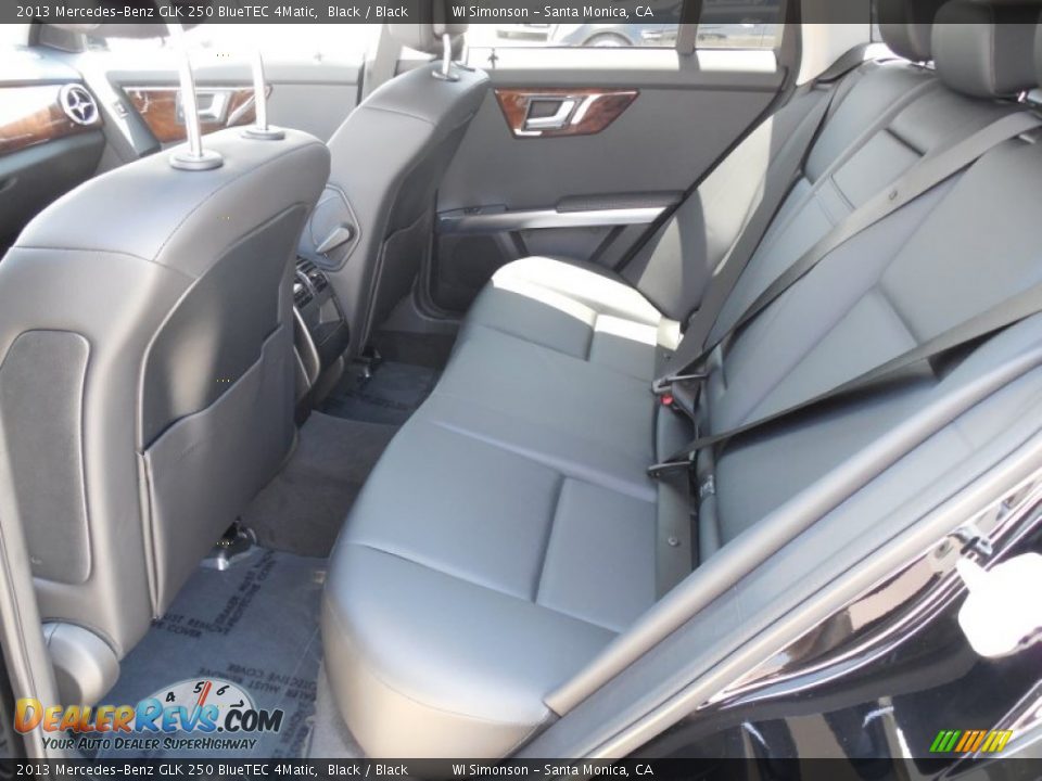 Rear Seat of 2013 Mercedes-Benz GLK 250 BlueTEC 4Matic Photo #8