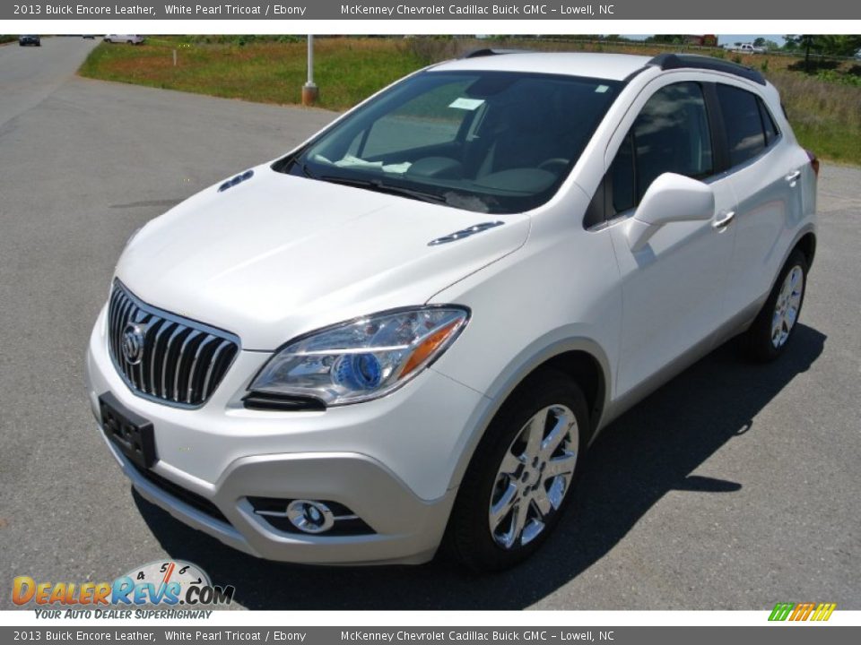 2013 Buick Encore Leather White Pearl Tricoat / Ebony Photo #1