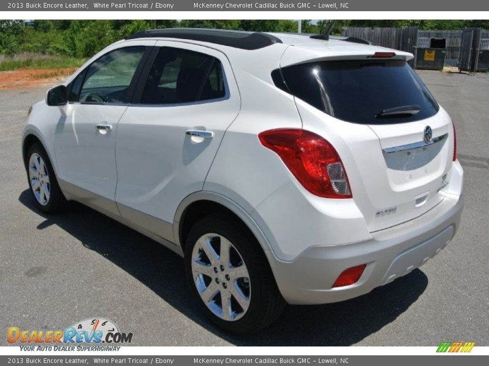 2013 Buick Encore Leather White Pearl Tricoat / Ebony Photo #4