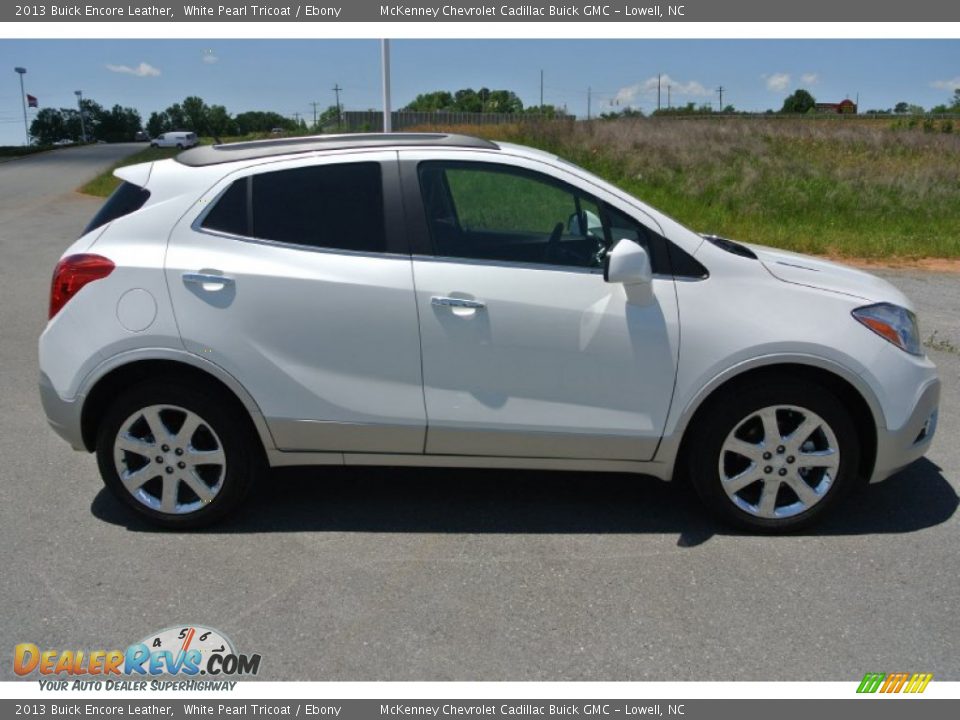 White Pearl Tricoat 2013 Buick Encore Leather Photo #6
