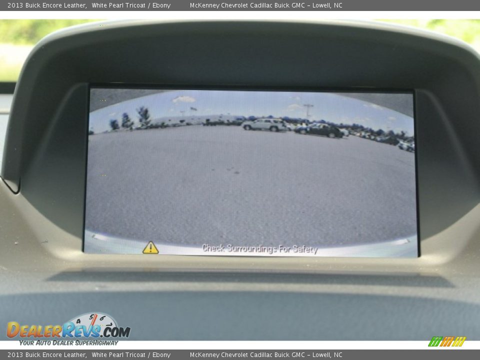 2013 Buick Encore Leather White Pearl Tricoat / Ebony Photo #13