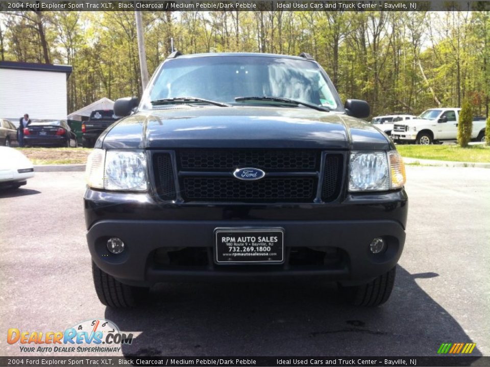 2004 Ford Explorer Sport Trac XLT Black Clearcoat / Medium Pebble/Dark Pebble Photo #2