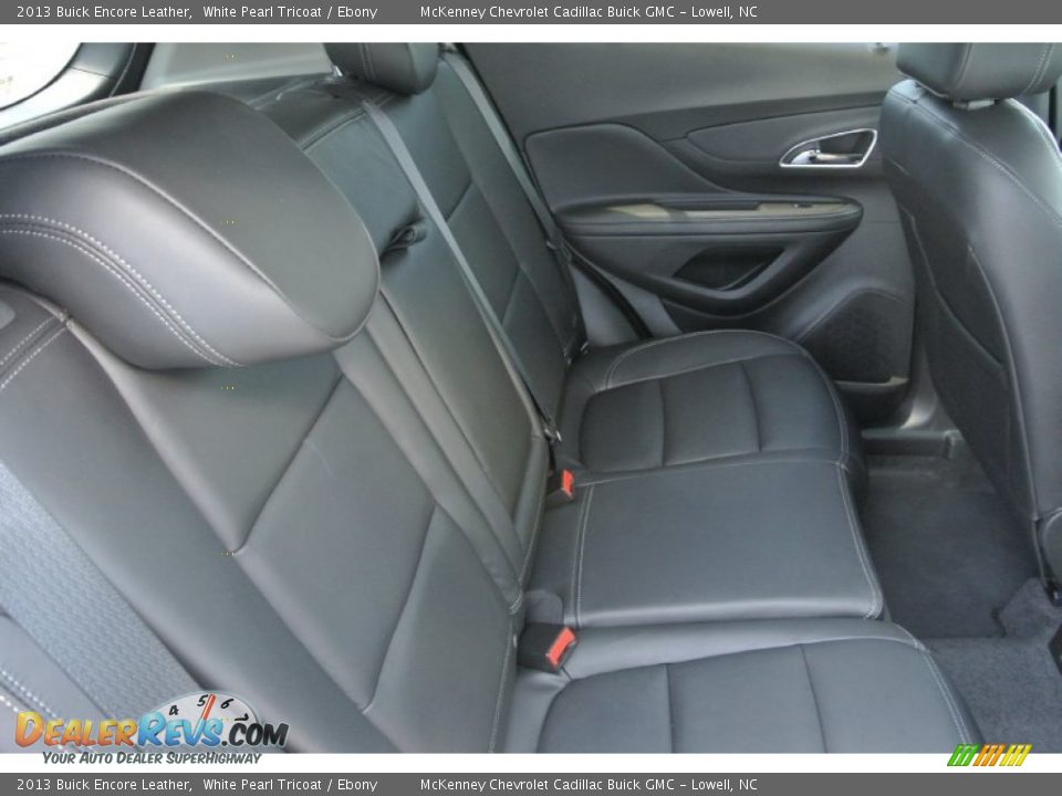 2013 Buick Encore Leather White Pearl Tricoat / Ebony Photo #18