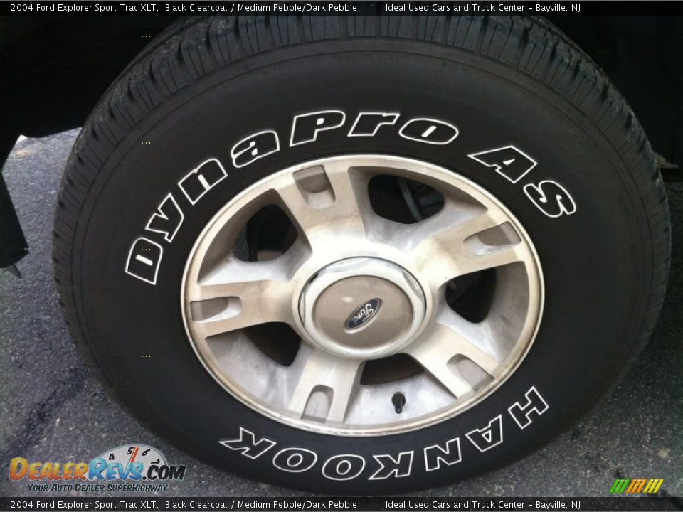 2004 Ford Explorer Sport Trac XLT Black Clearcoat / Medium Pebble/Dark Pebble Photo #5