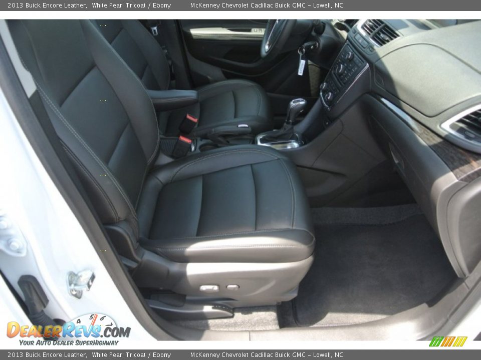 2013 Buick Encore Leather White Pearl Tricoat / Ebony Photo #19