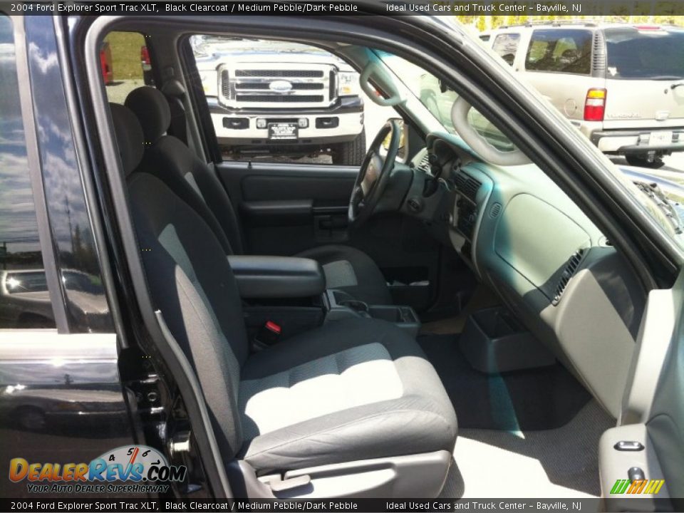 2004 Ford Explorer Sport Trac XLT Black Clearcoat / Medium Pebble/Dark Pebble Photo #9