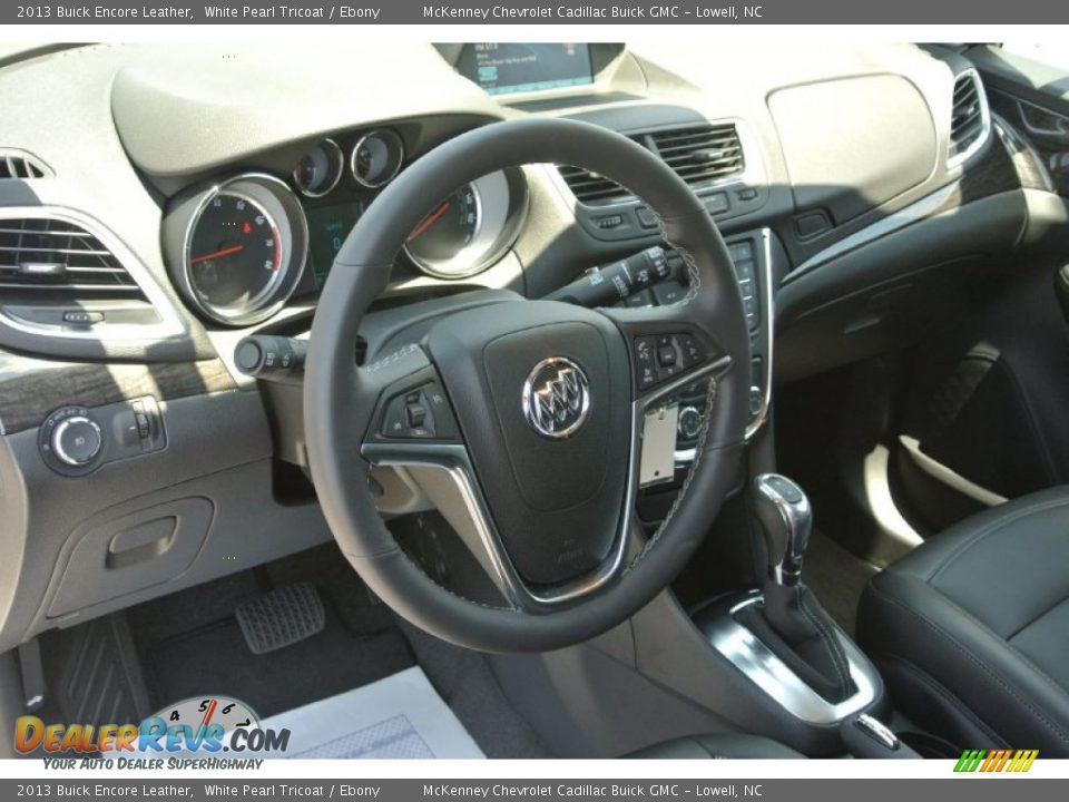 Dashboard of 2013 Buick Encore Leather Photo #23