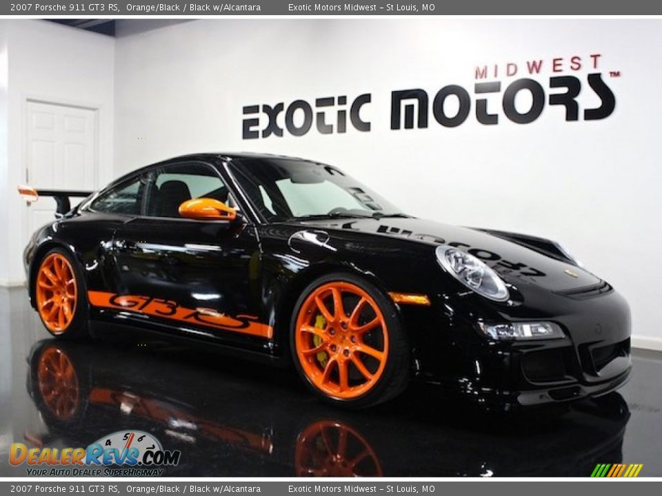 Front 3/4 View of 2007 Porsche 911 GT3 RS Photo #4