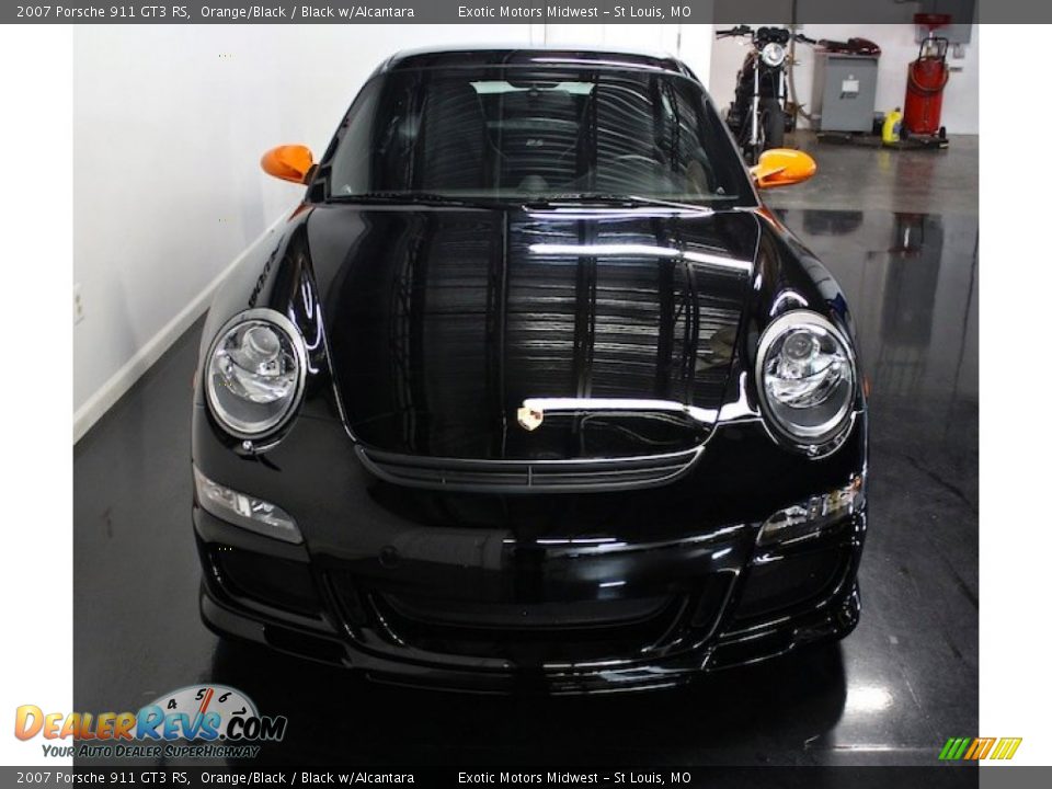 2007 Porsche 911 GT3 RS Orange/Black / Black w/Alcantara Photo #14