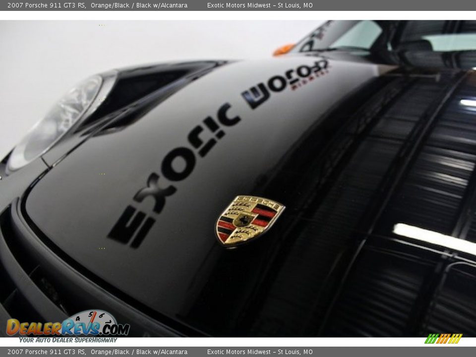 2007 Porsche 911 GT3 RS Orange/Black / Black w/Alcantara Photo #18