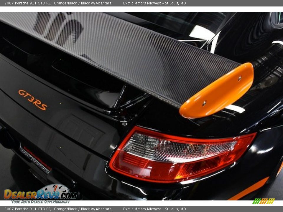2007 Porsche 911 GT3 RS Orange/Black / Black w/Alcantara Photo #20