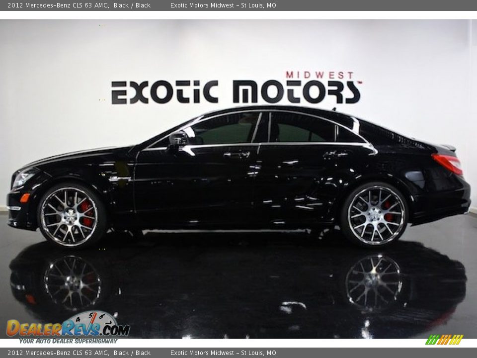 2012 Mercedes-Benz CLS 63 AMG Black / Black Photo #1