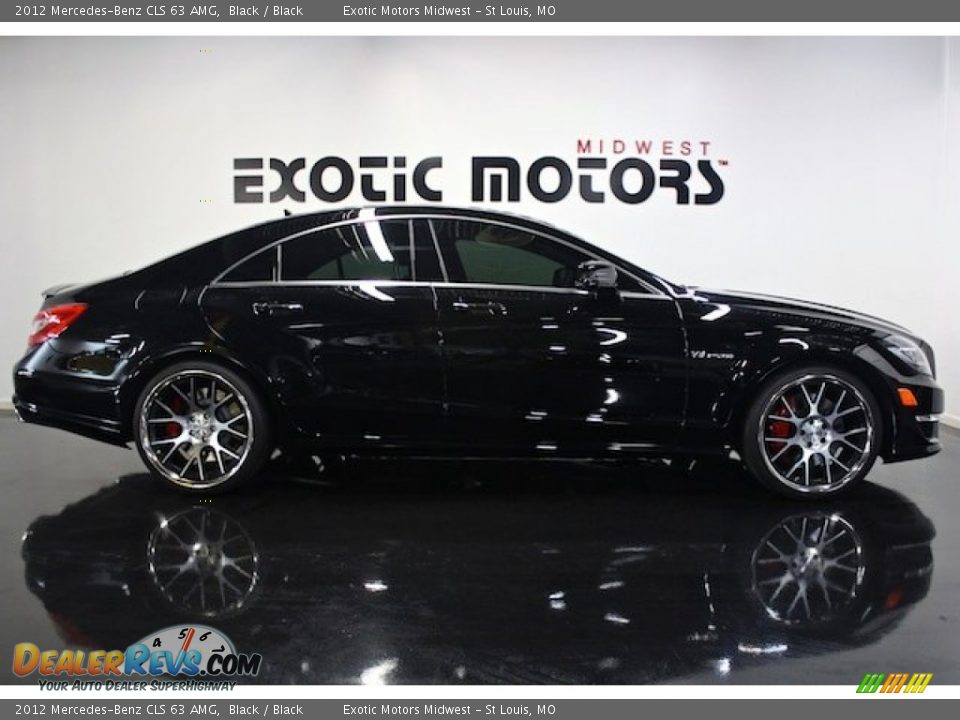 2012 Mercedes-Benz CLS 63 AMG Black / Black Photo #2