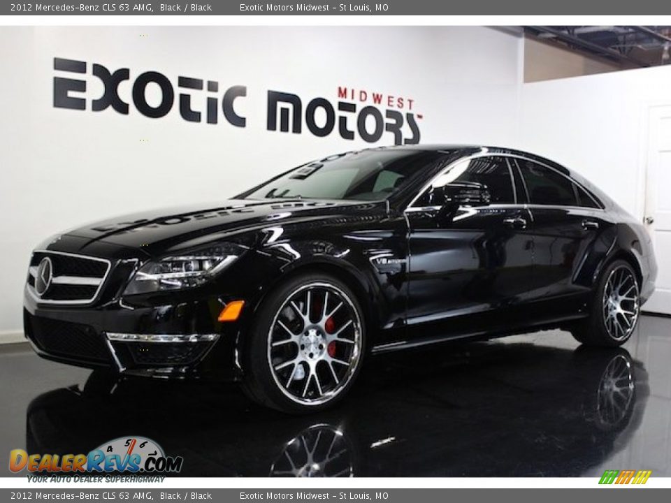 2012 Mercedes-Benz CLS 63 AMG Black / Black Photo #4