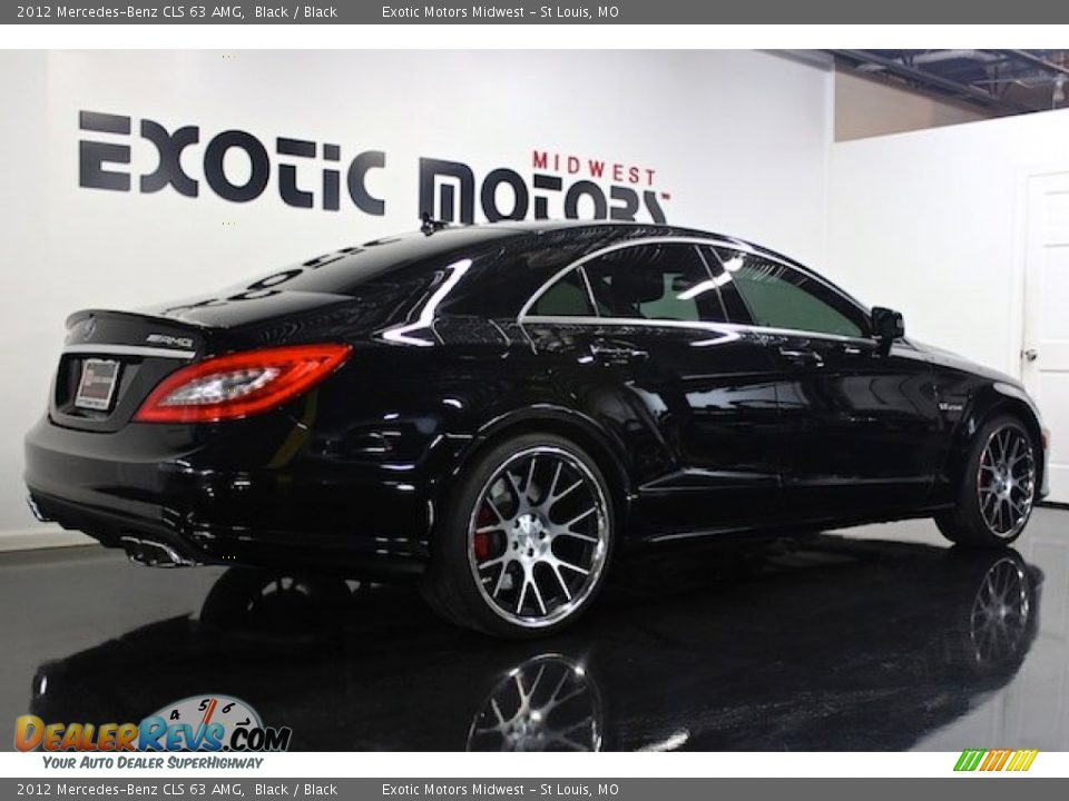 2012 Mercedes-Benz CLS 63 AMG Black / Black Photo #6