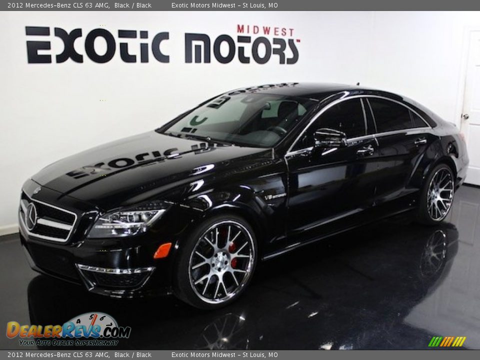 2012 Mercedes-Benz CLS 63 AMG Black / Black Photo #9