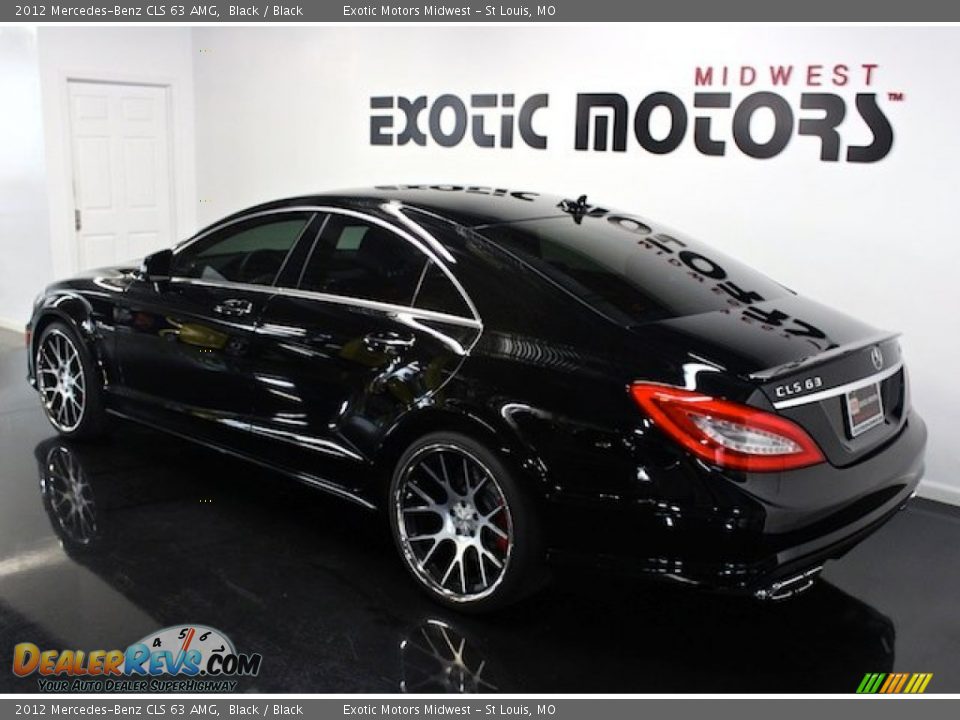 2012 Mercedes-Benz CLS 63 AMG Black / Black Photo #10