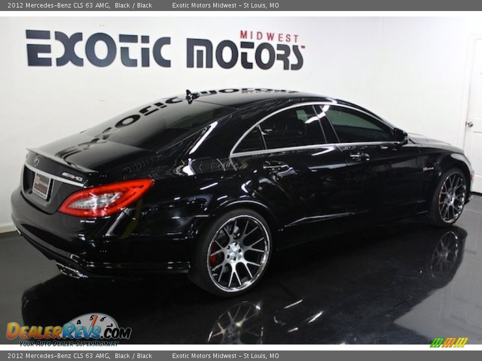 2012 Mercedes-Benz CLS 63 AMG Black / Black Photo #11