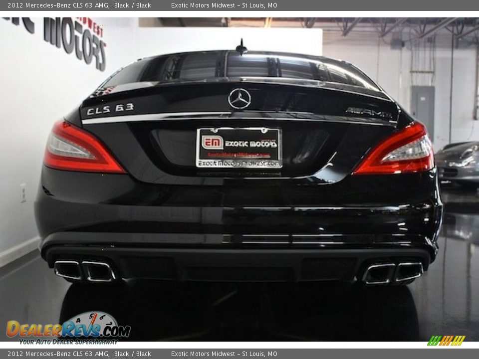 2012 Mercedes-Benz CLS 63 AMG Black / Black Photo #13