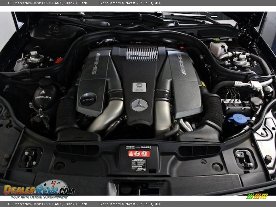 2012 Mercedes-Benz CLS 63 AMG 5.5 Liter AMG Biturbo DI DOHC 32-Vale VVT V8 Engine Photo #16