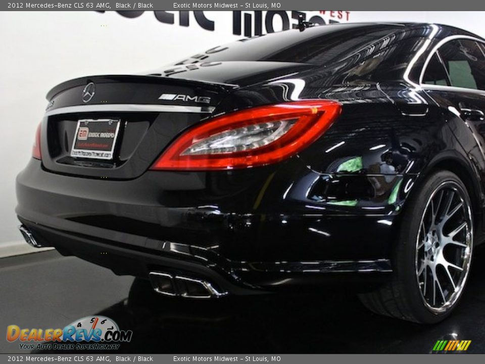 2012 Mercedes-Benz CLS 63 AMG Black / Black Photo #22