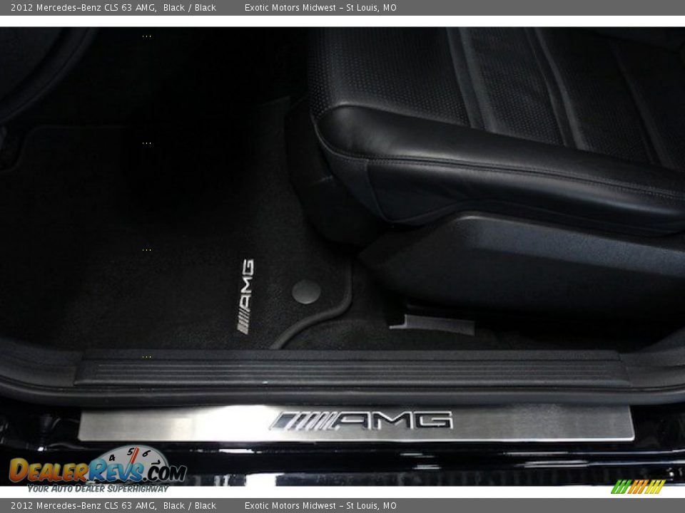 2012 Mercedes-Benz CLS 63 AMG Black / Black Photo #31