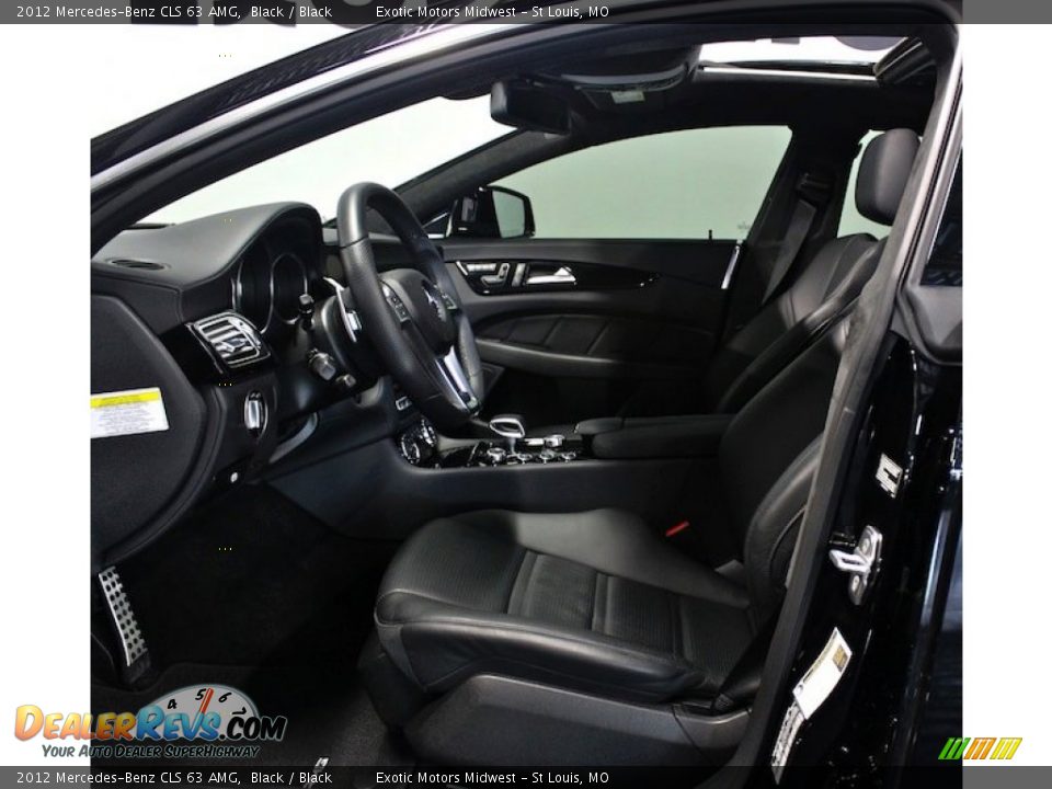 2012 Mercedes-Benz CLS 63 AMG Black / Black Photo #32