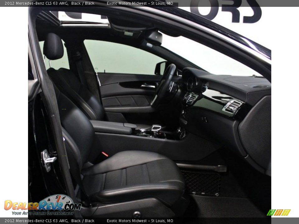 2012 Mercedes-Benz CLS 63 AMG Black / Black Photo #34