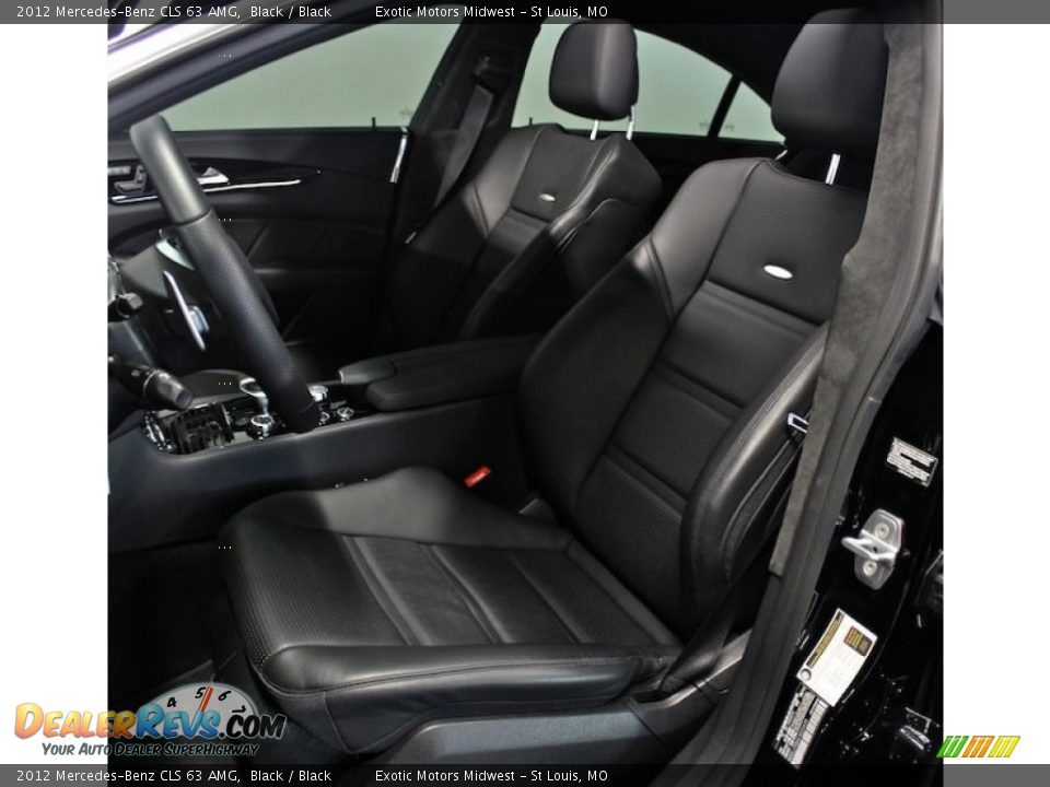 Front Seat of 2012 Mercedes-Benz CLS 63 AMG Photo #35