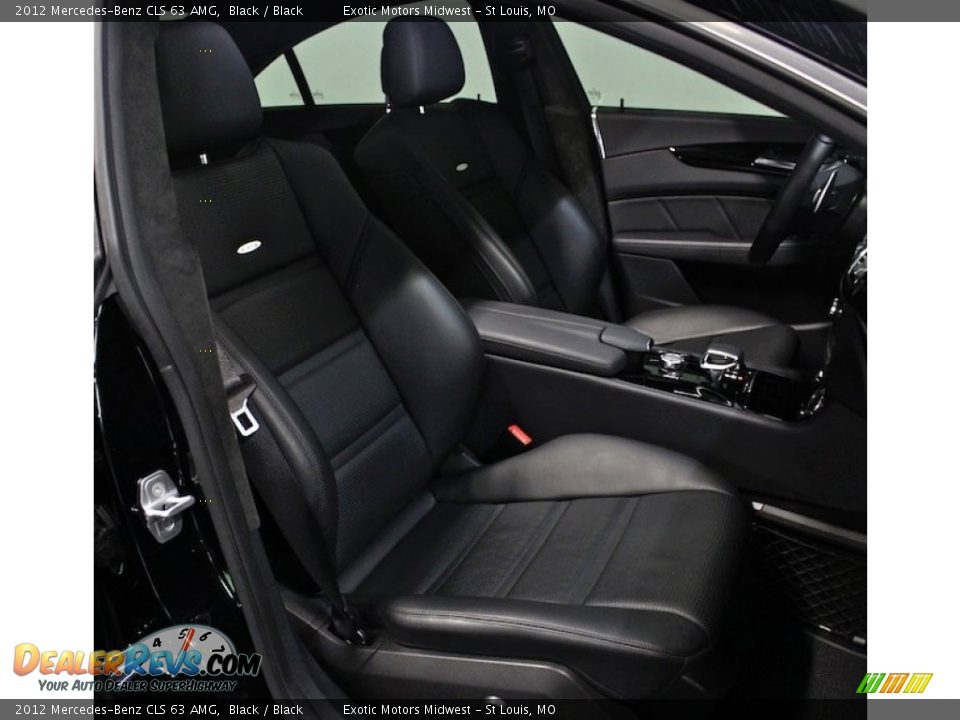 2012 Mercedes-Benz CLS 63 AMG Black / Black Photo #36