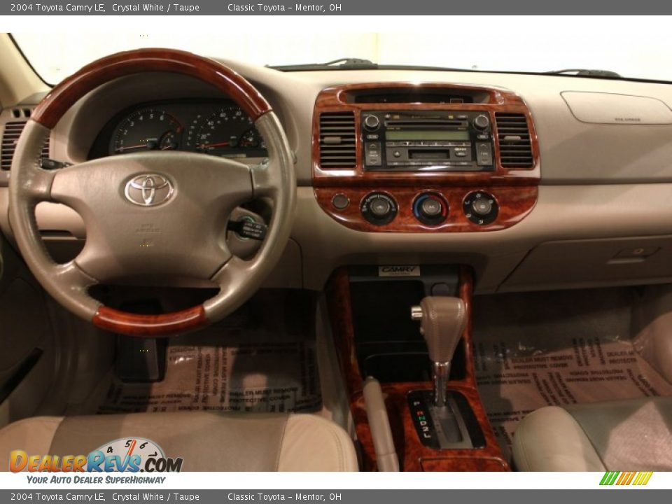 Dashboard of 2004 Toyota Camry LE Photo #21