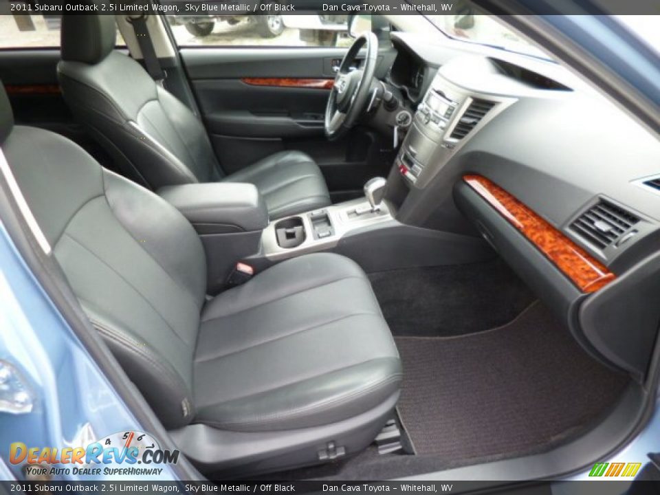 Front Seat of 2011 Subaru Outback 2.5i Limited Wagon Photo #7