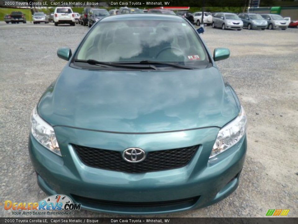 2010 Toyota Corolla LE Capri Sea Metallic / Bisque Photo #2
