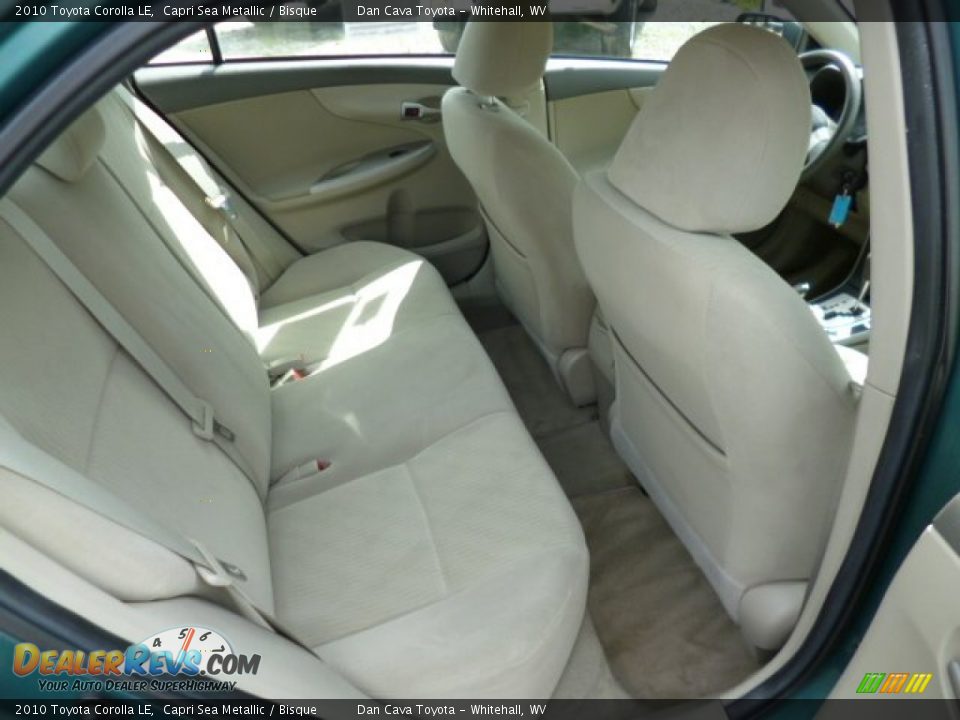 2010 Toyota Corolla LE Capri Sea Metallic / Bisque Photo #10