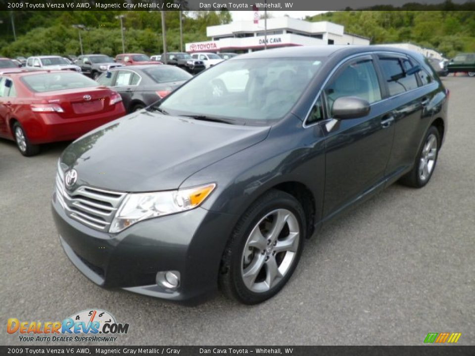 2009 Toyota Venza V6 AWD Magnetic Gray Metallic / Gray Photo #3