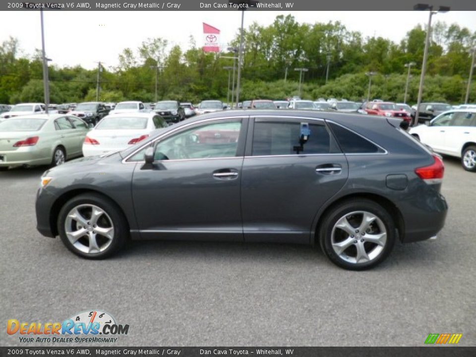 2009 Toyota Venza V6 AWD Magnetic Gray Metallic / Gray Photo #4