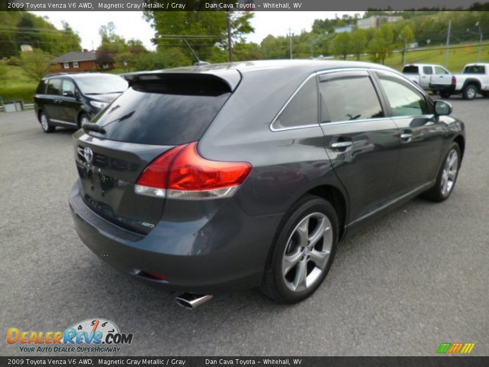 2009 Toyota Venza V6 AWD Magnetic Gray Metallic / Gray Photo #7