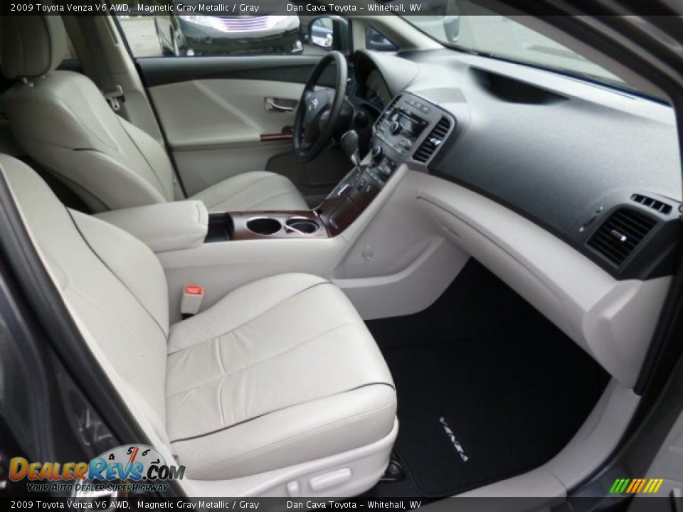 2009 Toyota Venza V6 AWD Magnetic Gray Metallic / Gray Photo #9