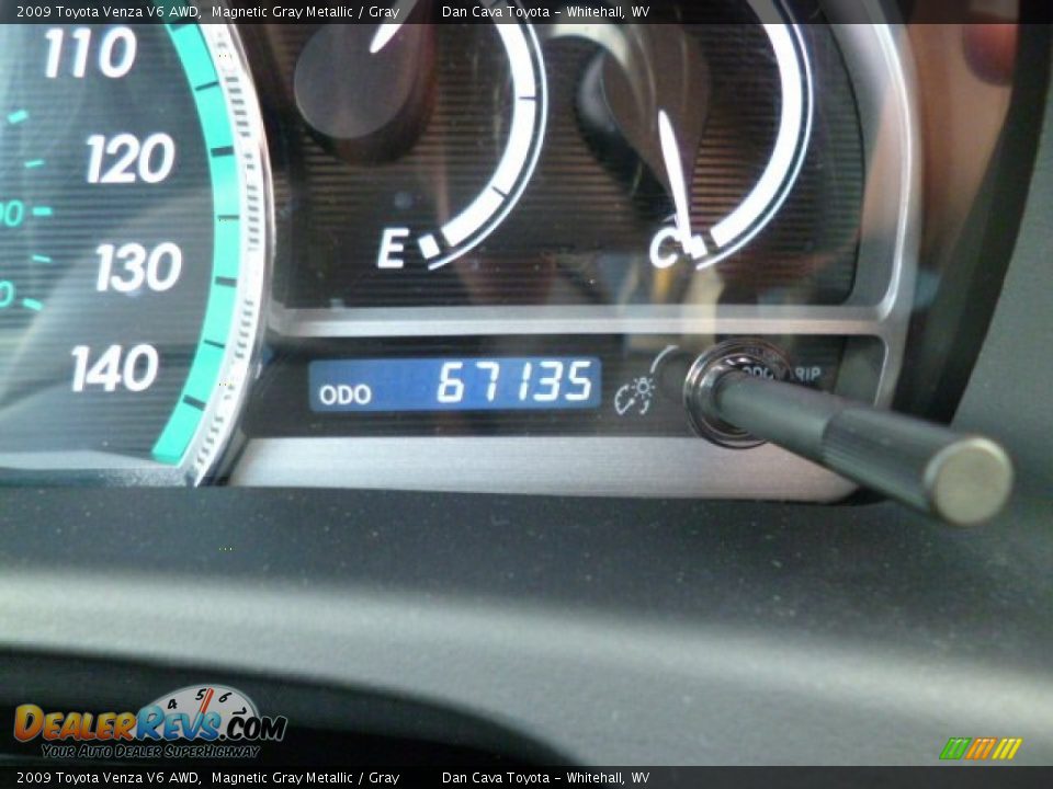 2009 Toyota Venza V6 AWD Magnetic Gray Metallic / Gray Photo #15