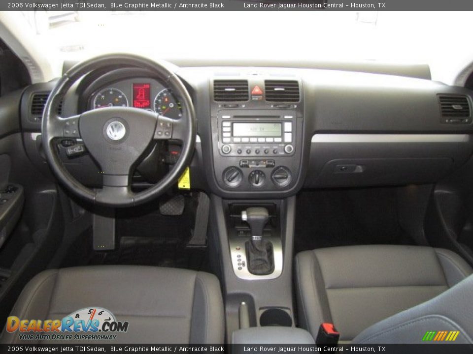2006 Volkswagen Jetta TDI Sedan Blue Graphite Metallic / Anthracite Black Photo #3