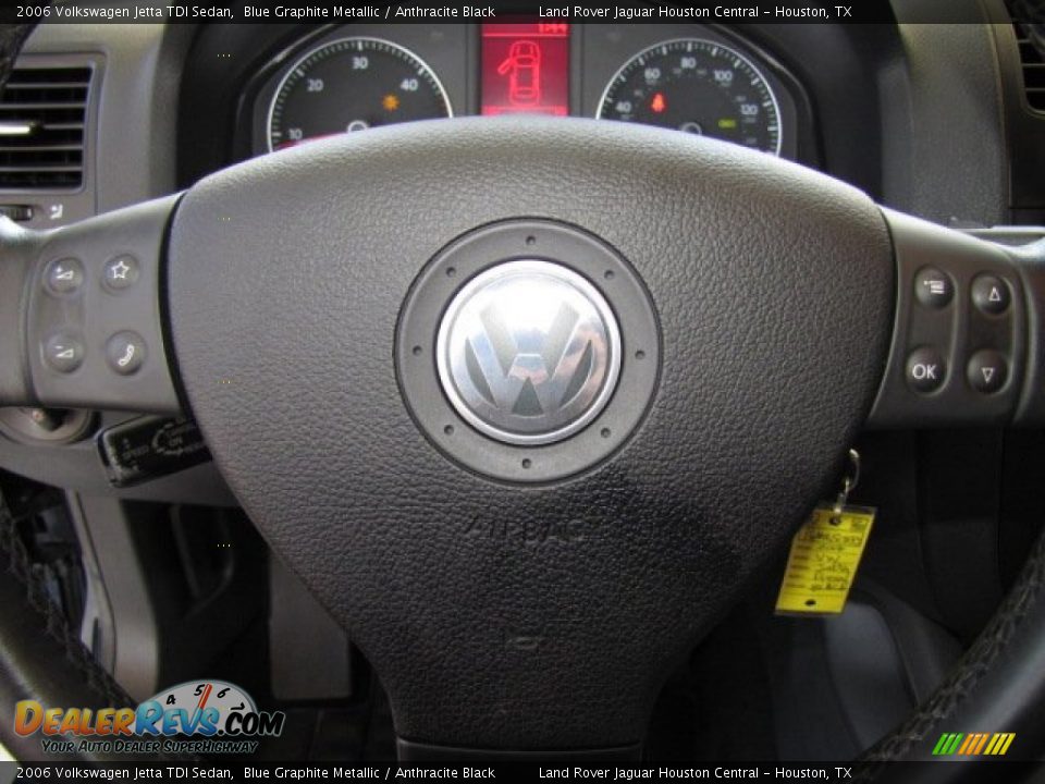 2006 Volkswagen Jetta TDI Sedan Blue Graphite Metallic / Anthracite Black Photo #14
