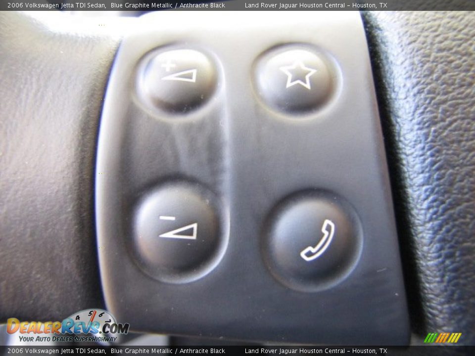 2006 Volkswagen Jetta TDI Sedan Blue Graphite Metallic / Anthracite Black Photo #15