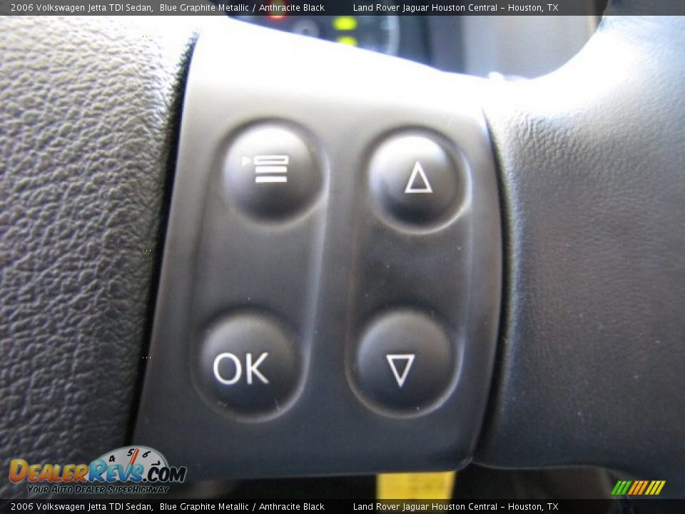 2006 Volkswagen Jetta TDI Sedan Blue Graphite Metallic / Anthracite Black Photo #16