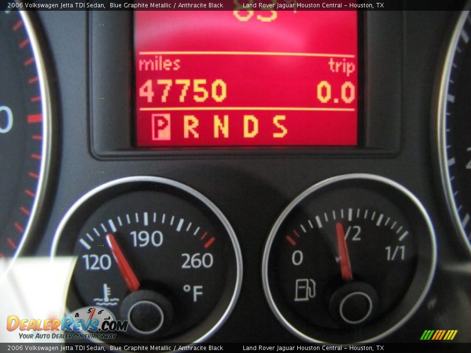 2006 Volkswagen Jetta TDI Sedan Blue Graphite Metallic / Anthracite Black Photo #18