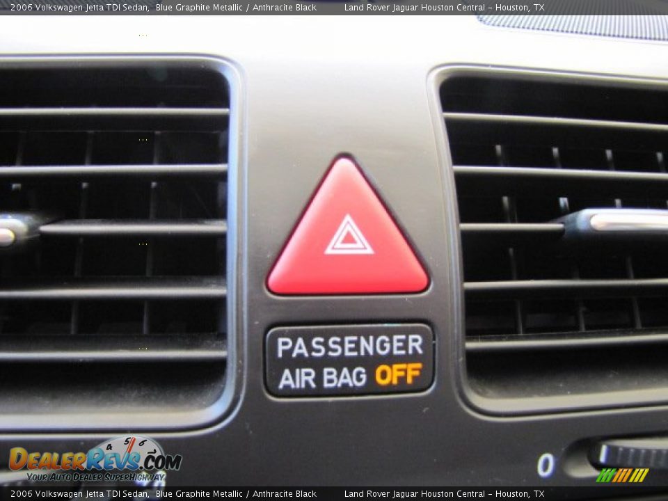 2006 Volkswagen Jetta TDI Sedan Blue Graphite Metallic / Anthracite Black Photo #19